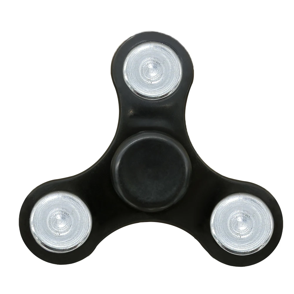 Пластиковый подшипник Tri-Spinner ABS EDC ручной Спиннер для аутизма и СДВГ Спиннер антистресс детские игрушки длинные время вращения