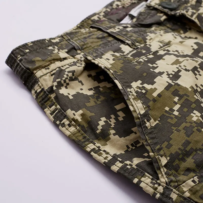 Летние мужские шорты армейские Карго повседневные Бермуды Модный комбинезон