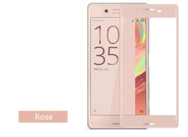 Для sony Xperia XA экранная печать закаленное стекло для sony Xperia XA F3111 F3112 изогнутая поверхность полная защитная Пленка чехол