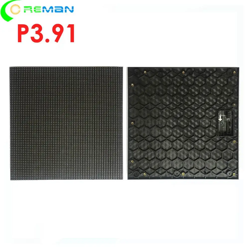 AliExpress высокое качество светодиодный видео дисплей экран панель p3.91 250x250 мм светодиодный модуль, Крытый rgb led матрица 64x64 пикселей p3.9 p3.91