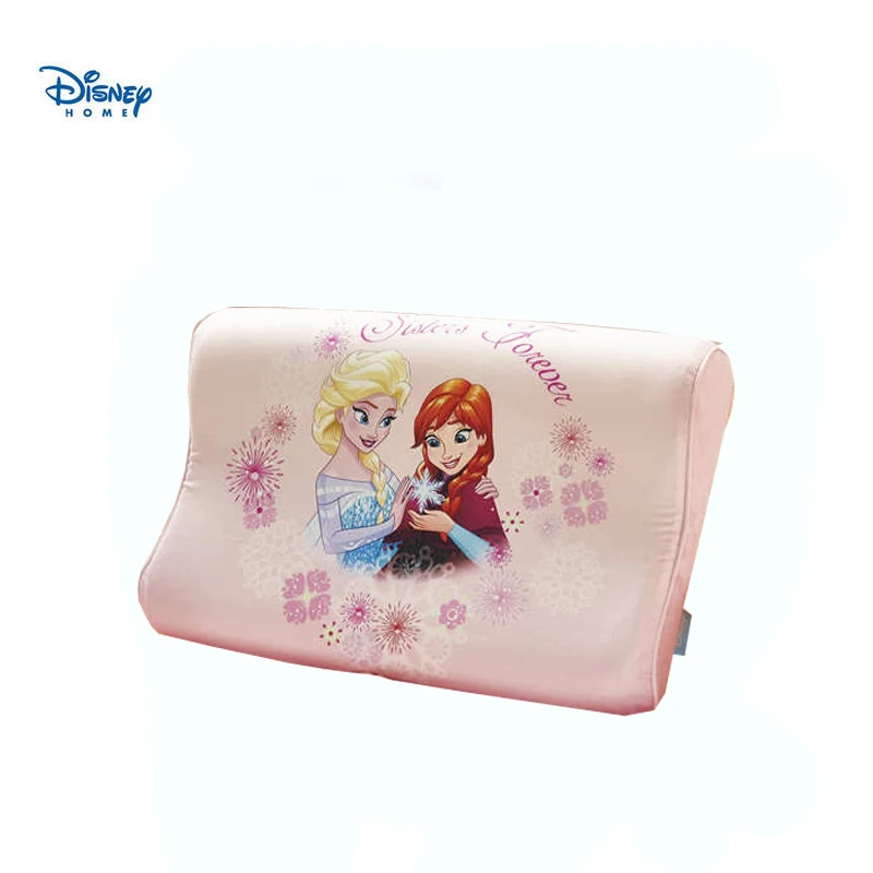 3d подушка с эффектом памяти disney princess frozen elsa 100% хлопок розовая ткань постельные