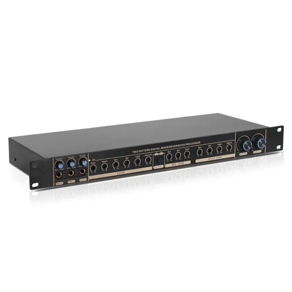 Depusheng REV3800 караоке профессиональный цифровой аудио процессор простое управление цифровой процессор для караоке