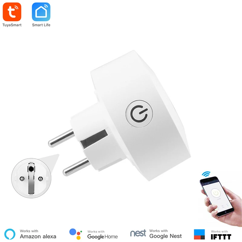 Смарт розетка с поддержкой Wi Fi 220 В 4 шт.|Модули для умного дома| |