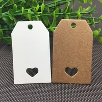 200pcslot handmade multi shape kraft price hanging tags for jewelry flower bouquet note label cardboard paper hanging tags