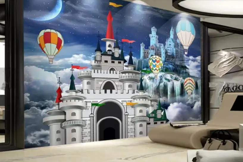 Обои современные пользовательские 3d кирпичные обои замок гостиная спальня для