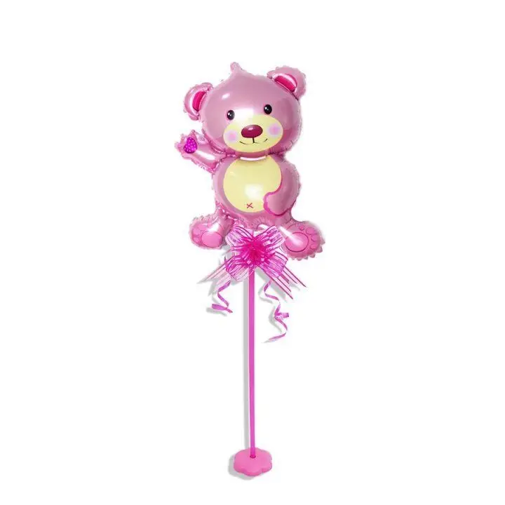 2 шт./лот 8 см круглая основа воздушного шара стол шар палка стенд свадьба день