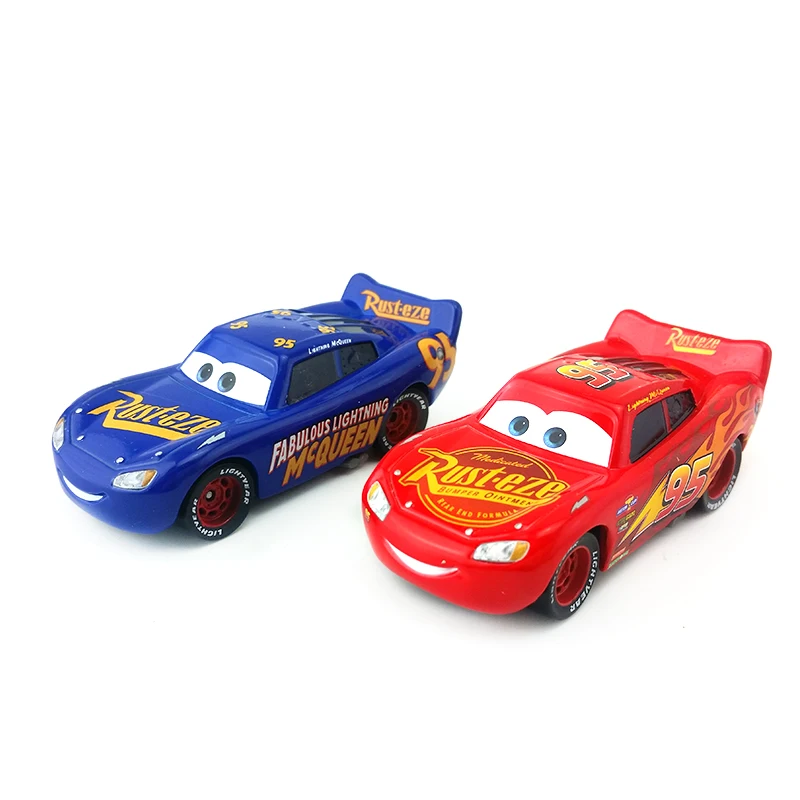Машинки Дисней Pixar сказочные с молниями Маккуин и металлические литые под
