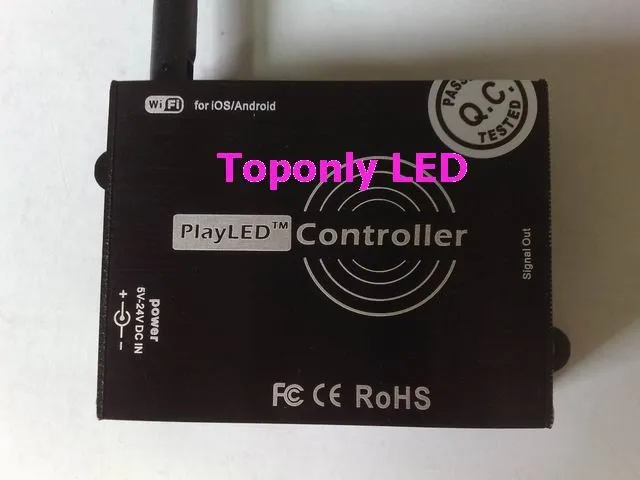 DC5 24V 100 Вт PlayLED приложение RGB WIFI Led контроллер для LPD1109 6803 8803 WS2801 SM16716 TM1803 1809 LED