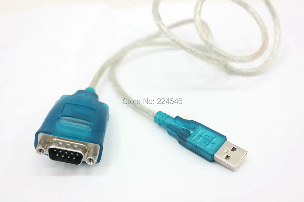Используется высокопроизводительный USB в Серийный конвертер DB9 RS232 адаптер FTDI