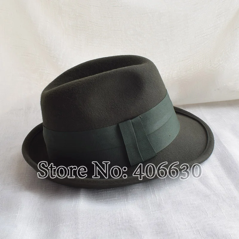 Winter Wool Felt Fedora Hats Men Chapeu Masculino Panama Jazz Trilby Caps Free Shipping SDDW007