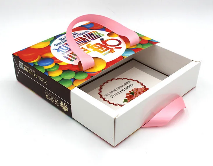 Пользовательский роскошный бумажный ящик гофрированная Подарочная коробка для