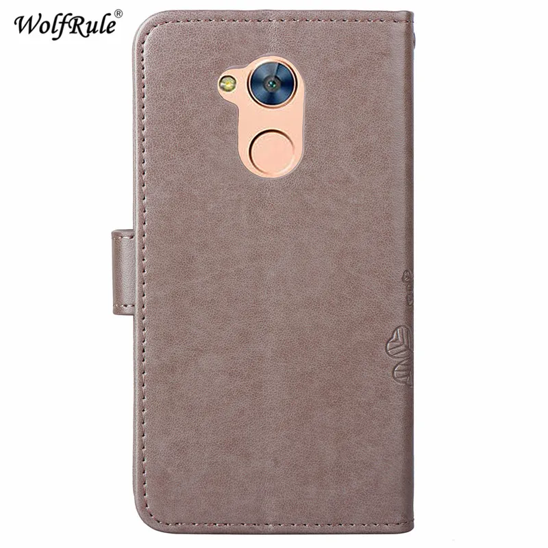 Wolfrole Huawei Honor 6A чехол Чехол флип искусственная кожа + Мягкий ТПУ для Funda 5 0&quot |