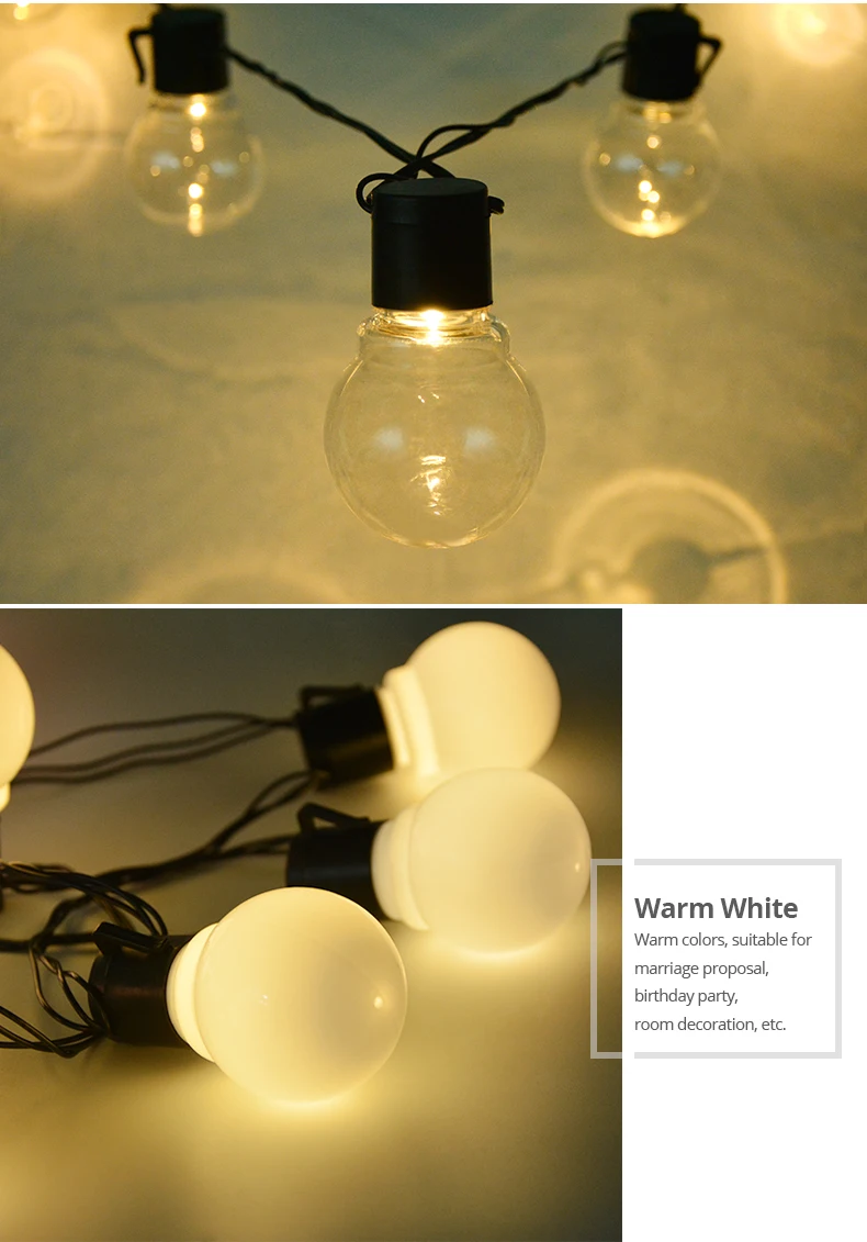 6M Luces, сказочные лампы накаливания, Винтажный дизайн, светодиодный светильник, лампочки, гирлянда, садовое украшение, струнный светильник s 110V 220 V, ночник