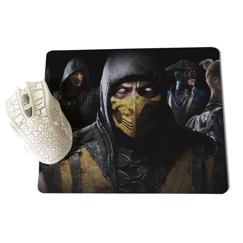 MaiYaCa Mortal Kombat коврик для мыши геймер игровые коврики размер для 7,08*8,65 дюймов и 9,83*11,4 дюймов игровые коврики для мыши - Цвет: 25X29cm