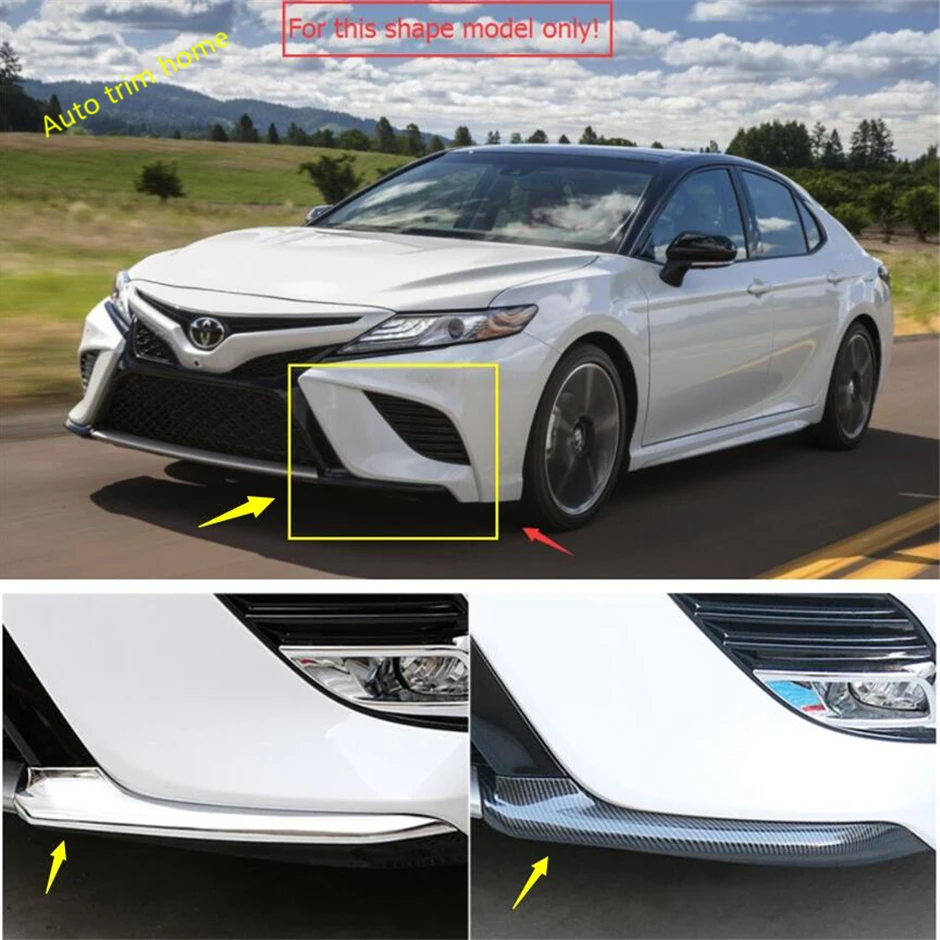 Lapetus защита переднего бампера угловая Декоративная полоса Накладка подходит для