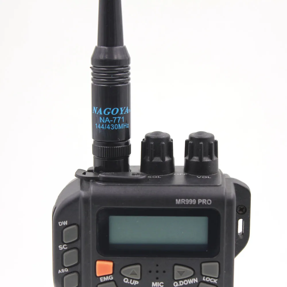 Новая антенна NAGOYA NA-771 DUAL BAND 144/430 МГц U/V BNC антенна для IC-V8 IC-V82 IC-V85 TK308 двухстороннее радио с бесплатной доставкой;