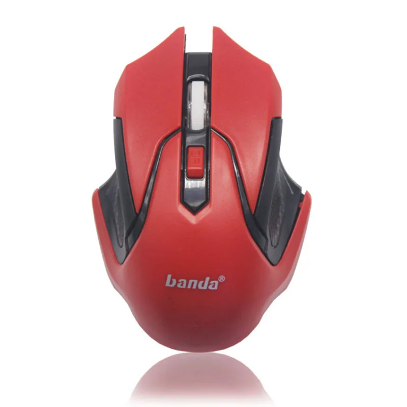 Беспроводная игровая мышь 4 кнопки 2 4G FPS оптический геймер компьютерная Мыши