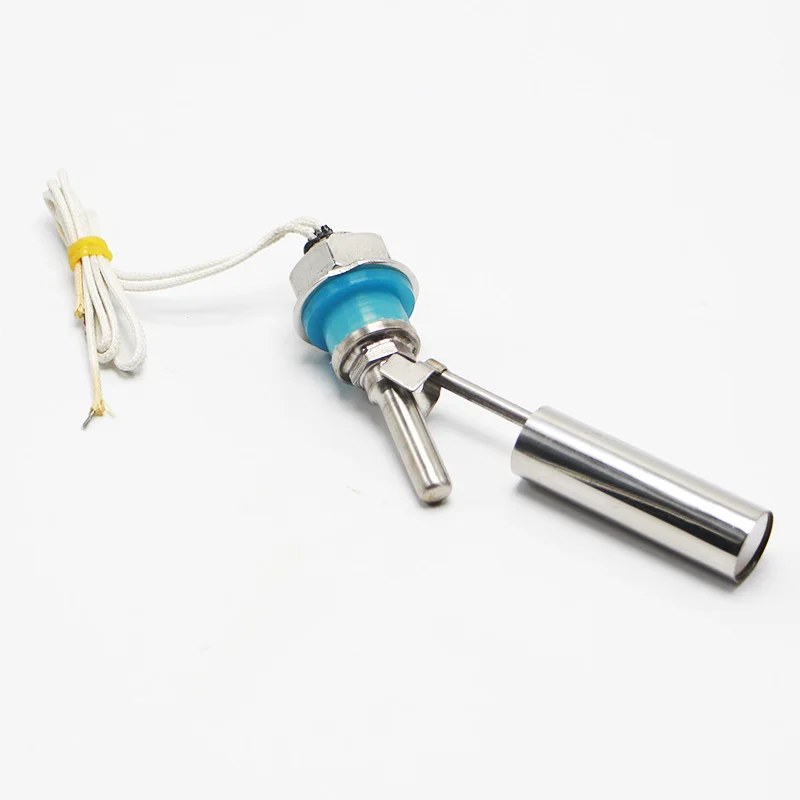 Горизонтальный Поплавковый выключатель уровня воды из нержавеющей стали 100 220