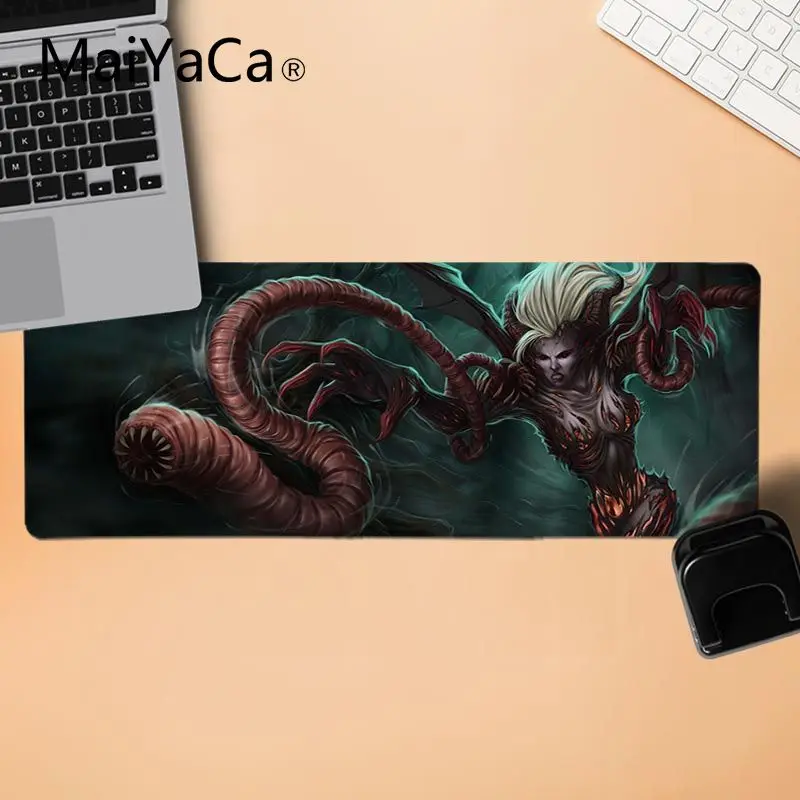 LockEdge 30X90cm MaiYaCa в запасе Zyra индивидуальный игровой коврик для мыши для ноутбука большой коврик для мыши ПК компьютерный коврик - Цвет: LockEdge 30X90cm