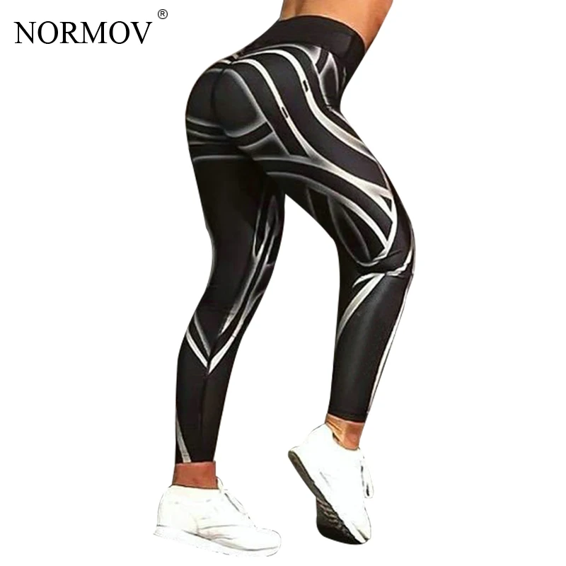 Женские леггинсы с эффектом пуш-ап NORMOV облегающие для фитнеса S-XL | Женская одежда