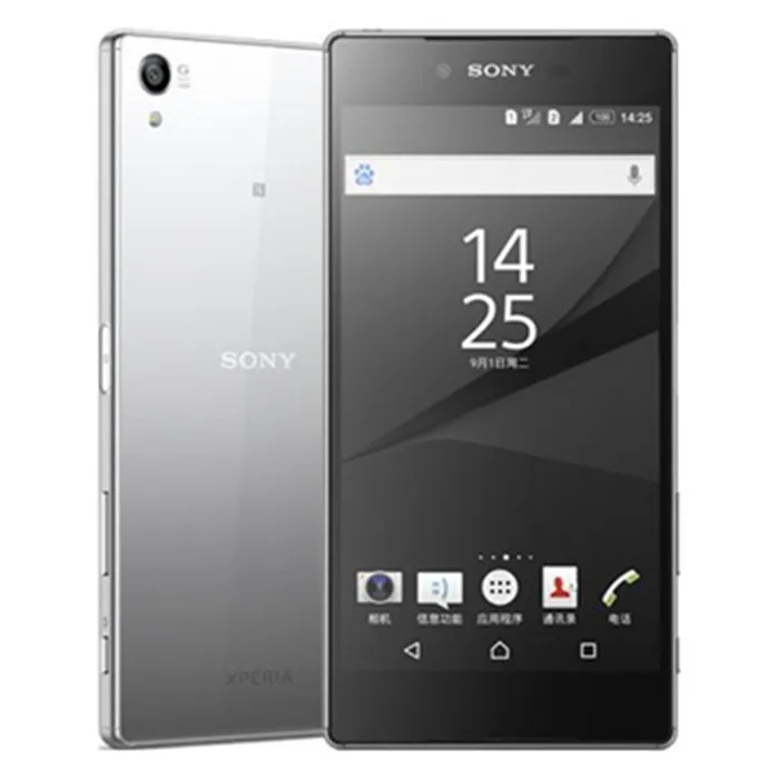 Разблокированный оригинальный Sony Xperia Z5 Премиум E6853 3 ГБ ОЗУ 32 5 &quotIPS 23MPGSM 4 аппарат
