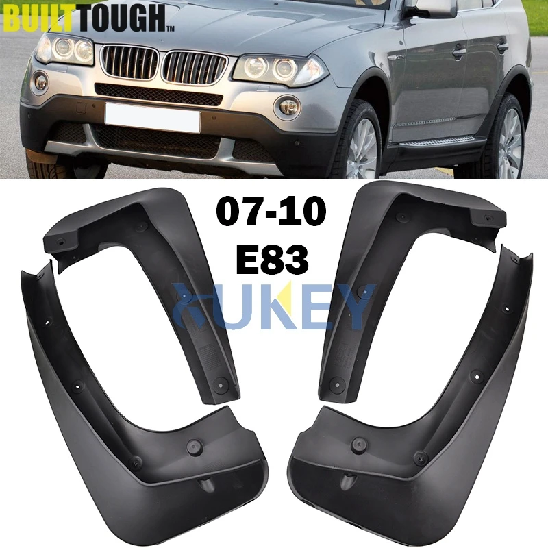 Аксессуары для BMW X3 E83 2007 2008 2009 2010 Брызговики|Грязезащита| |
