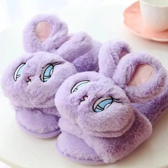 Домашние тапочки Wego с мультяшными большими глазами и кроликом коллекция