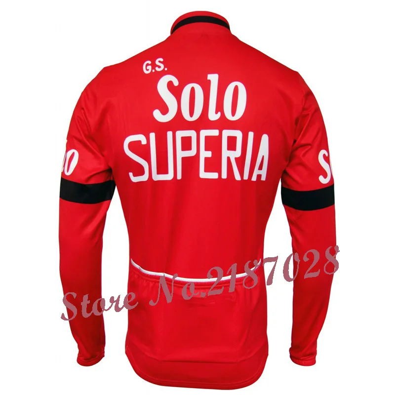 20156 мужская красная велосипедная Джерси с длинным рукавом зимняя флисовая и без