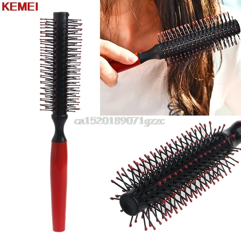 Круглая расческа для волос волнистая завивки уход за волосами инструменты