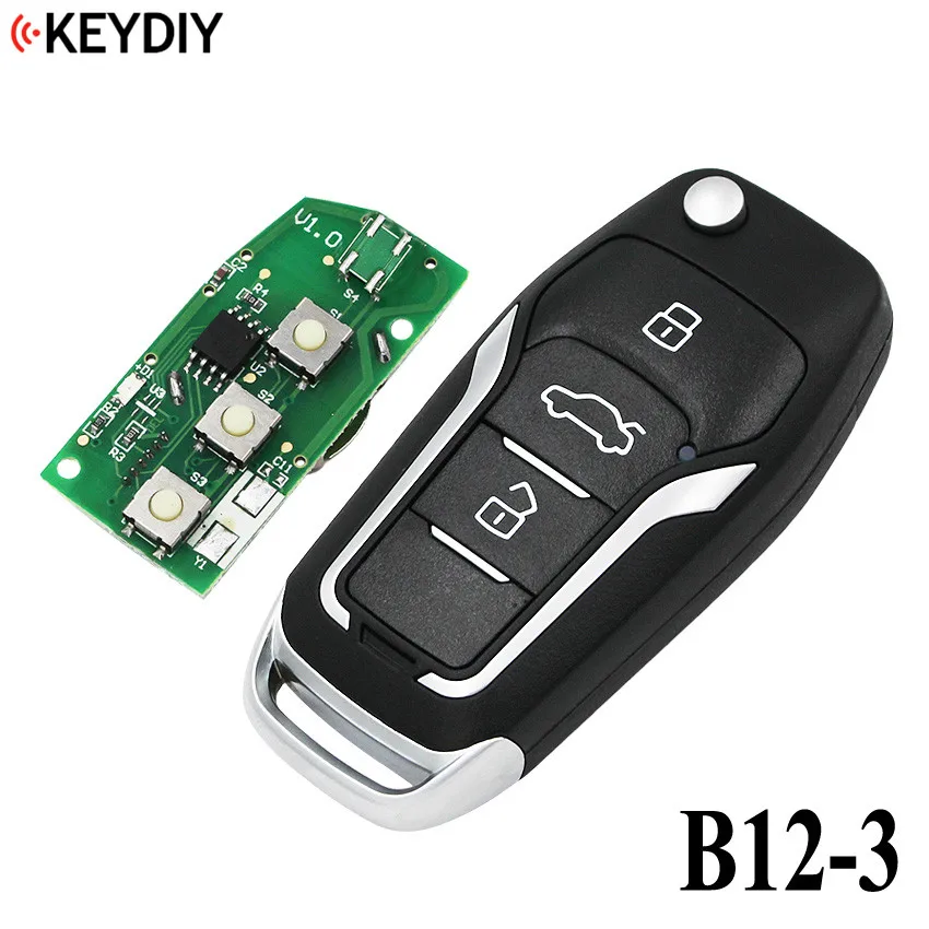 3 кнопки универсальный ключ diy B12-3 F Стиль дистанционного управления ключ b-серии для KD-X2 KD900 KD900+, URG200 ключ программист