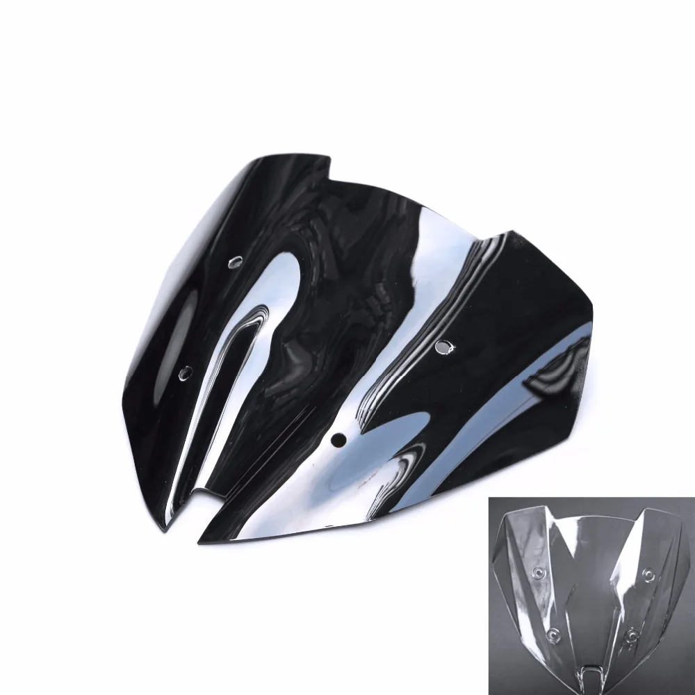 Лобовое стекло для мотоцикла/Ветровое новое подходит Kawasaki Z250 2013 2017 14 15 16