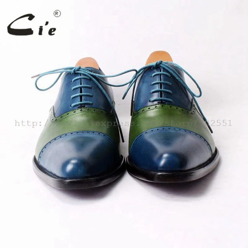 cie pointed captoe bespoke mens leather shoe custom handmade calf outsole breathable dress casual oxford OX316 | Обувь