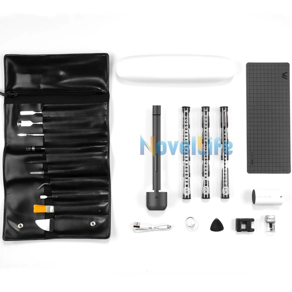 Wowstick 1 Pro, Мини электрическая отвертка, беспроводная аккумуляторная батарея, шуруповерт с сотовым мобильным телефоном, набор инструментов для ремонта
