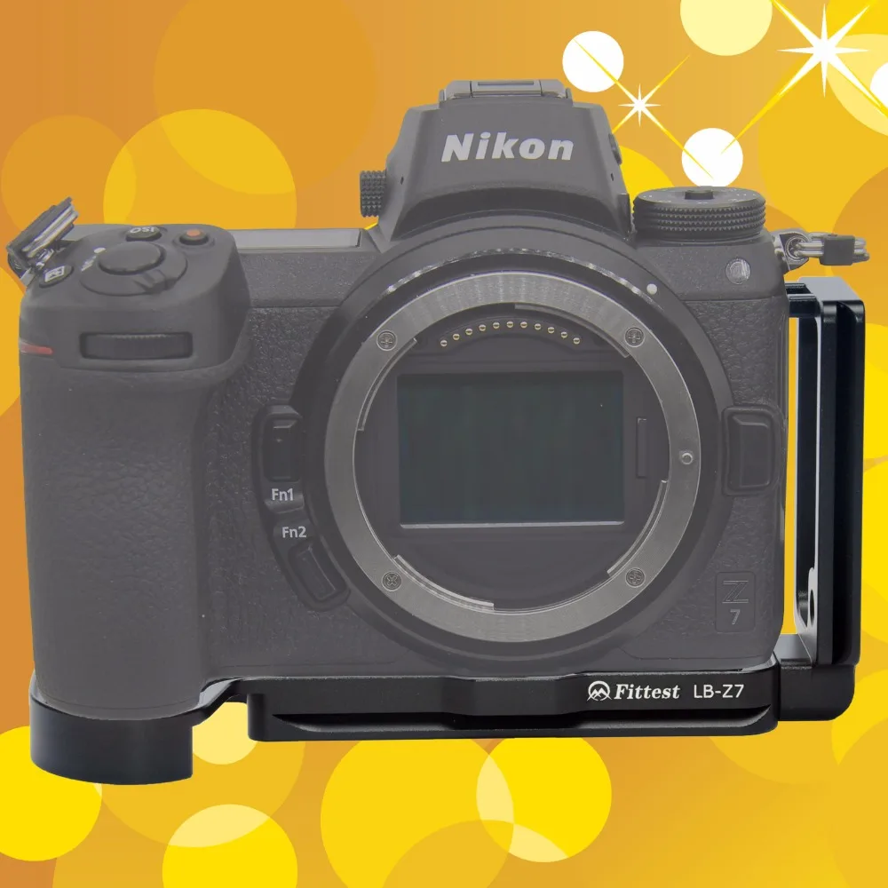 Вертикальная быстросъемная пластина QR Z7 Z6 держатель для камеры Nikon z6 ручной