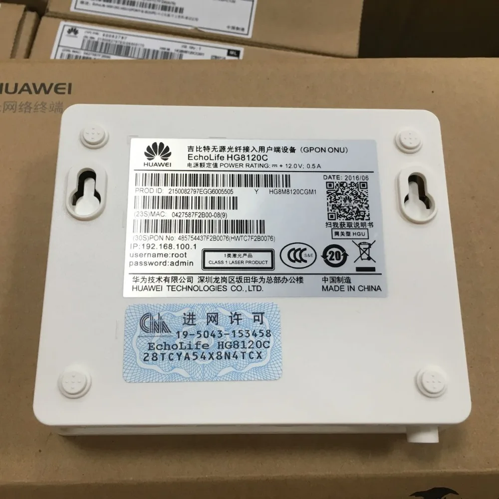 100% оригинальный новый волоконно-оптический маршрутизатор GPON ONU HG8321R FTTH Termina Gpon 1