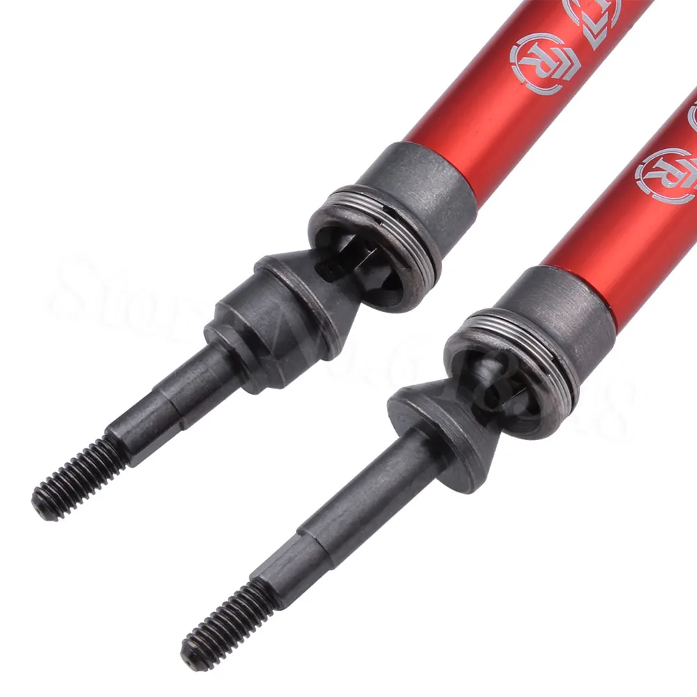 4 шт. сверхмощный карданный вал CVD F& R замена 6851R 6851X 6852R 6852X для Traxxas 1/10 Slash 4x4 VXL RC грузовик с коротким курсом