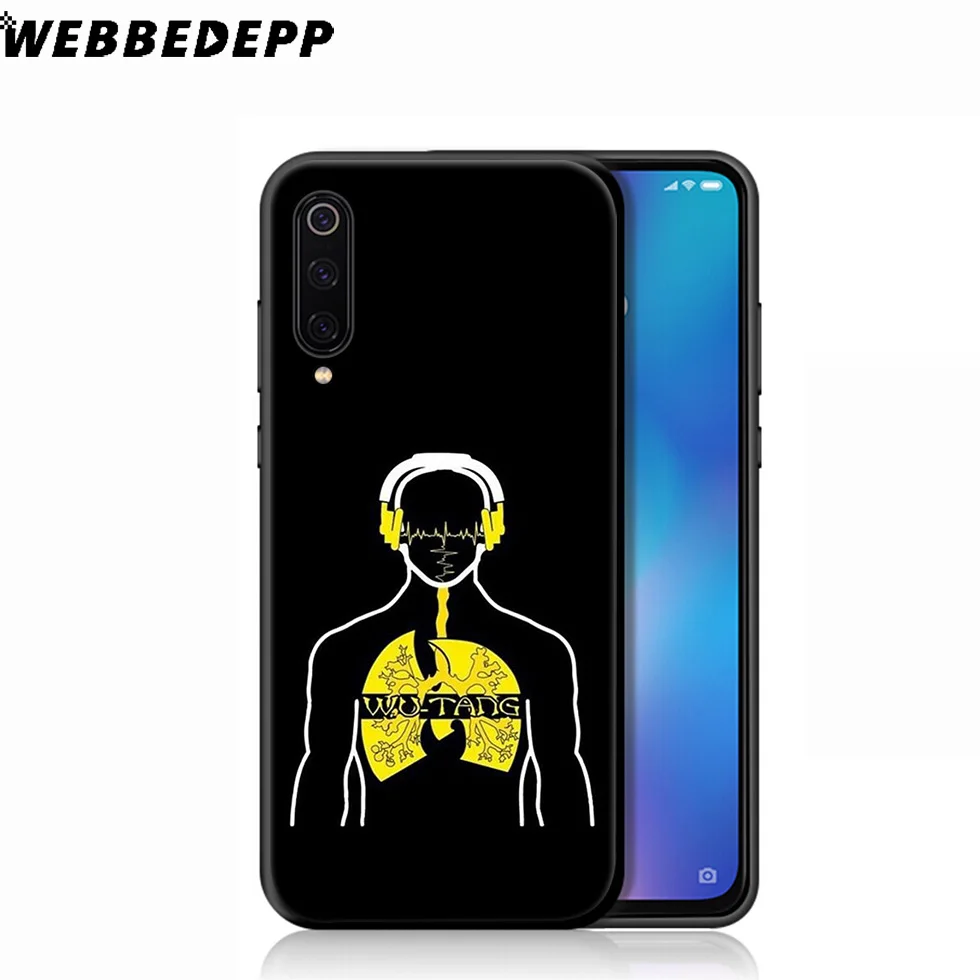 Мягкий чехол WEBBEDEPP Wu Tang Clan для Xiaomi Mi 9T 9 8 SE 6 A1 A2 A3 Lite MiA1 MiA2 MiA3 F1 MAX 3 Mi8 CC9E CC9 |
