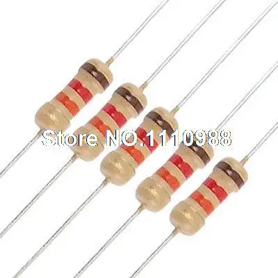

50 x 1/4W 250V 12K ohm Carbon Film Resistor Axial Lead