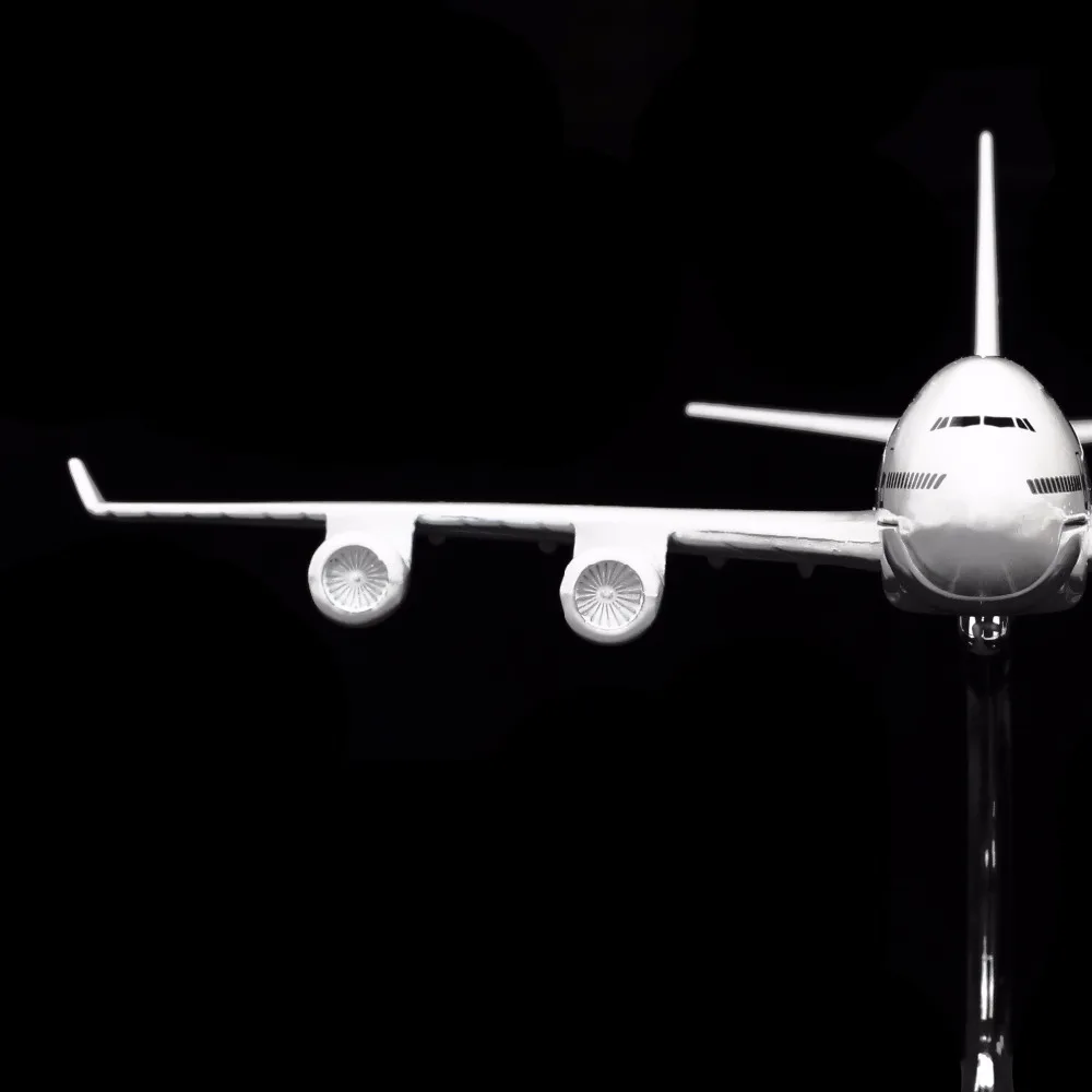1: 400 16 см Франция Airlines Boeing 747 металлическая модель самолета украшение офиса