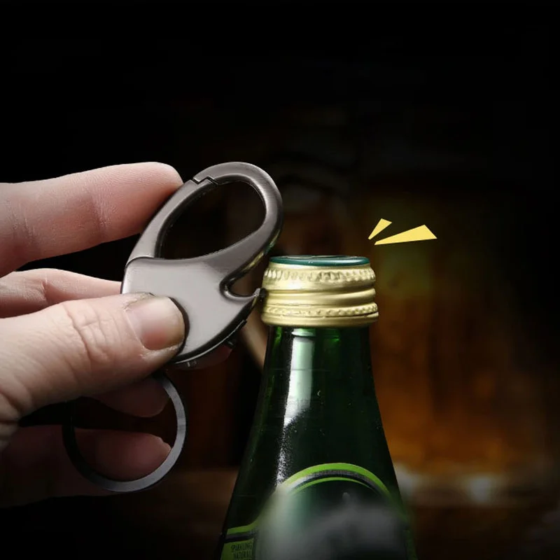 Портативный брелок для бутылок с подсветкой металлический инструмент