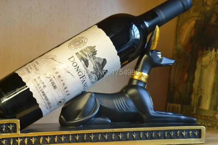 Вращайте Египетскую винную стойку Inugami собака Бог вправо блокировка реальная