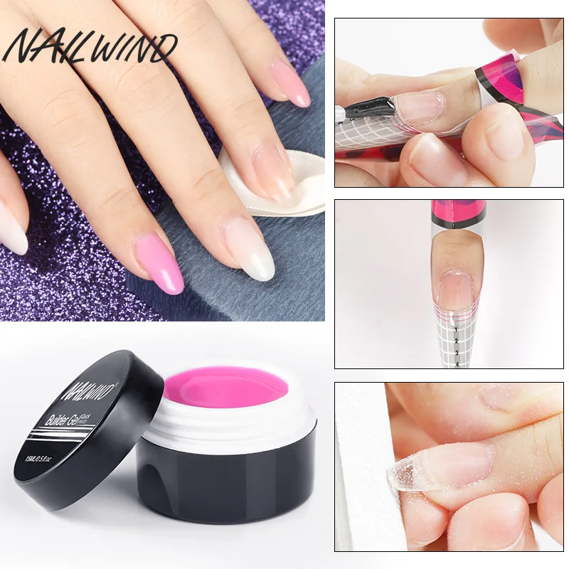 NAILWIND 15 мл акриловый Гель-лак для ногтей Набор наращивания быстро Гибридный