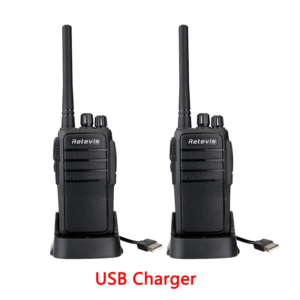 USB charger 10 шт. Ручной радио иди и болтай Walkie Talkie S Retevis RT21 2,5 W 16CH UHF VOX скремблер Портативный 2 Way Радио для ресторан отеля Охота - Цвет: USB charger