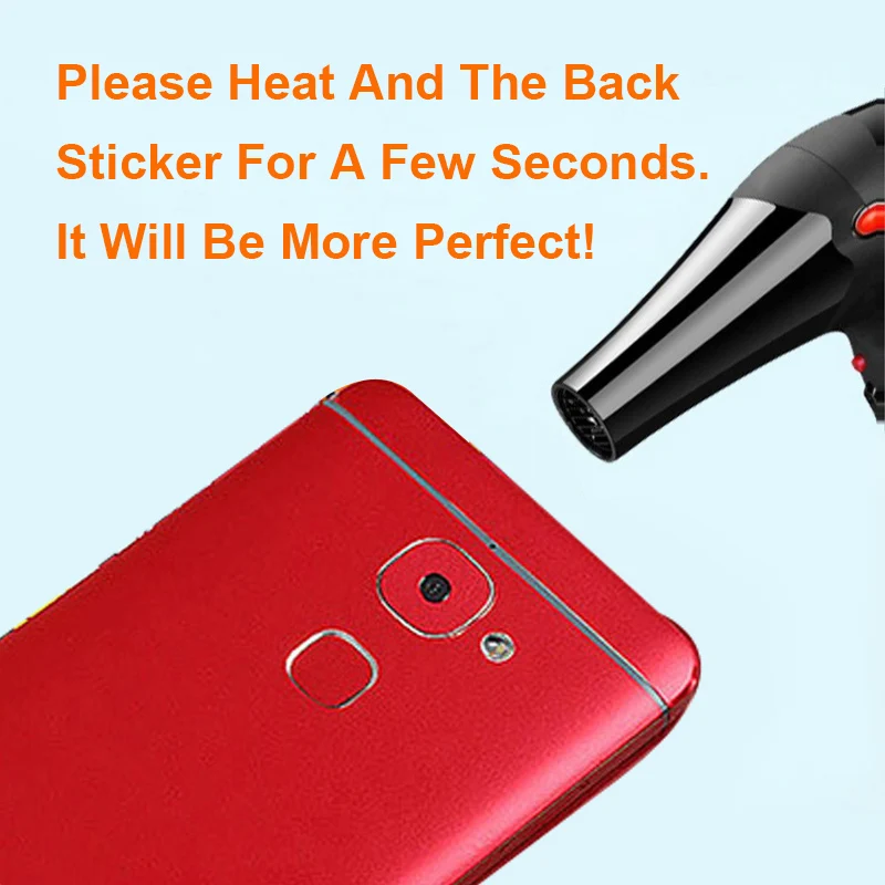 Fashion Ultra Thin Front Back Body Candy Color Metal Decals Drawing Ice Sticker Protect Cover For Letv LeEco Le 1S 2 Pro Max |