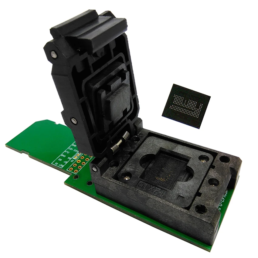 EMCP162 eMCP162 тестовое гнездо раскладушки BGA162 BGA186 программатор передачи данных с 12*16