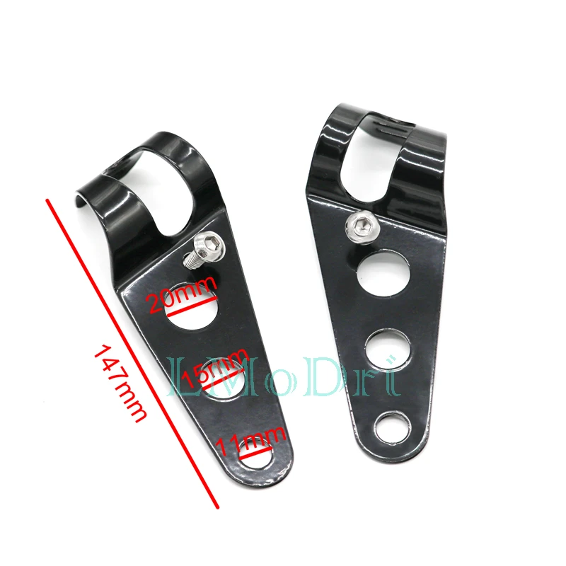 LMoDri мотоциклетный передний налобный фонарь в стиле ретро галогенный защитный