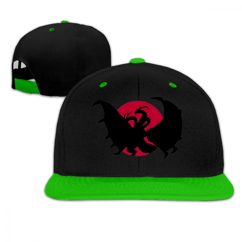 King Ghidrah логотип унисекс для мужчин женщин 3D Custom Print Snapback кепки Регулируемый Хип