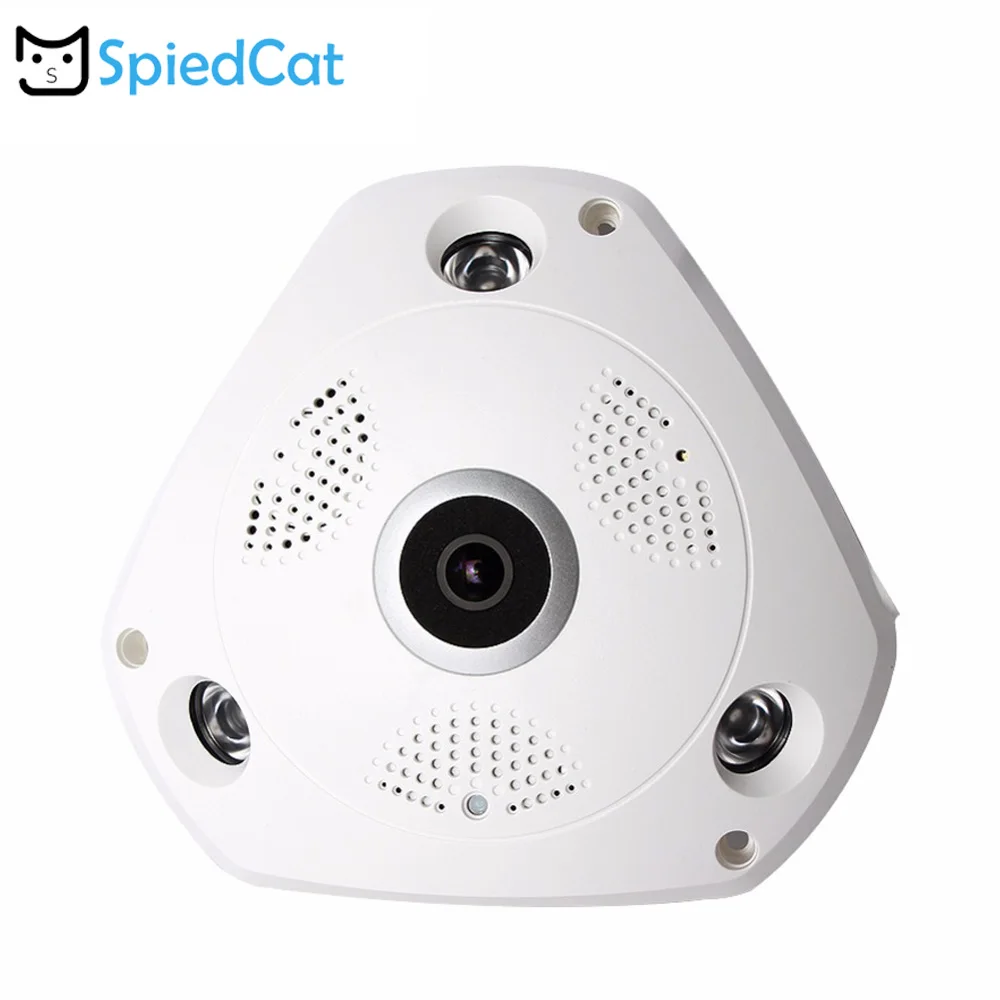 360 градусов рыбий глаз Wifi IP мини-камера 960P HD маленький внутренний P2P микро DV DVR камера датчик движения видеокамера Поддержка TF карта