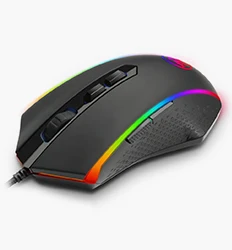 Redragon S107 USB Gaming Membrane RGB Keyboard mouse pad combos 104 keys 3200 DPI 6 buttons Mice Set Wired computer PC game