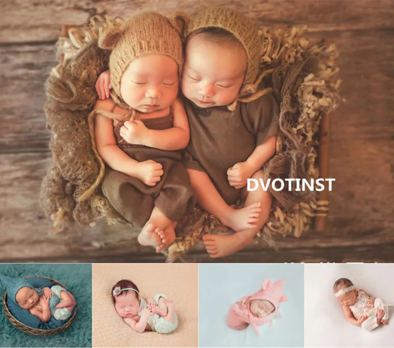 Dvotinst реквизит для фотосъемки новорожденных детская одежда головной убор